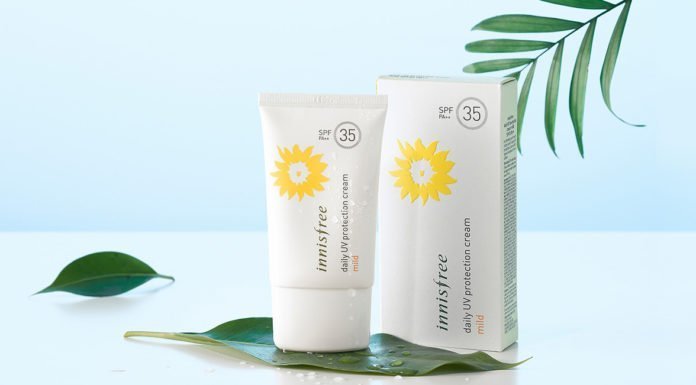 Kem chống nắng Innisfree Daily UV Protection Essence Sensitive thích hợp cho người có làn da nhạy cảm.