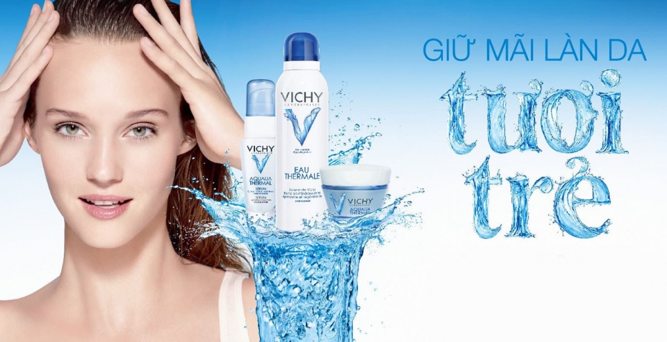 Xịt khoáng Vichy có công dụng cung cấp độ ẩm, làm dịu da và chống oxy hóa cho làn da tươi trẻ.