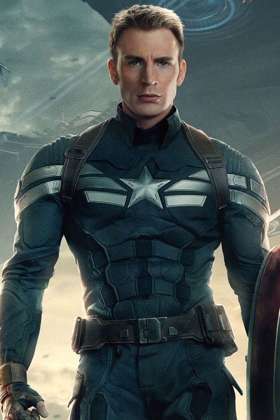 Chris Evans trong vai Captain America