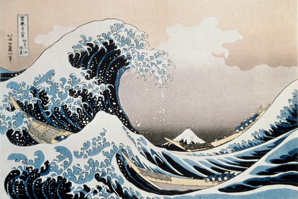 THE GREAT WAVE OFF THE COAST OF KANAGAWA, 1829