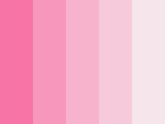 Dải màu hồng pastel