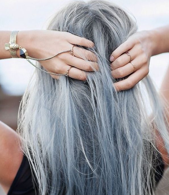 Nguyên nhân và cách chăm sóc tóc bạc bạn nên biết - Ảnh 2