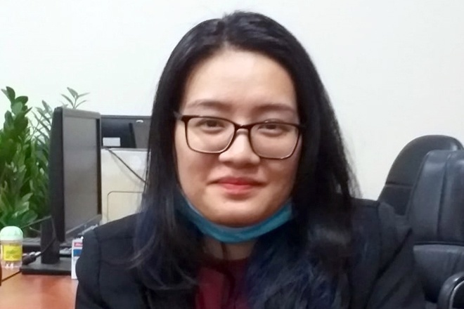 Lê Hồng Nhung - cô gái quản lý điều hành tư vấn đường dây đánh bạc.