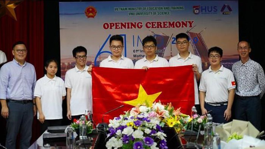 6 thí sinh Việt Nam đạt giải trong cuộc thi Olympic Toán học quốc tế.