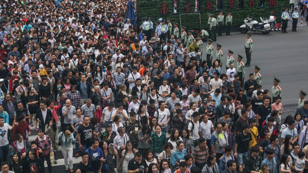 Hàng triệu người Trung Quốc đi chơi vào ngày Quốc Khánh 2020.