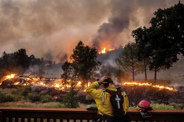 Cháy rừng tại Mỹ ghi mức kỷ lục ảm đạm.