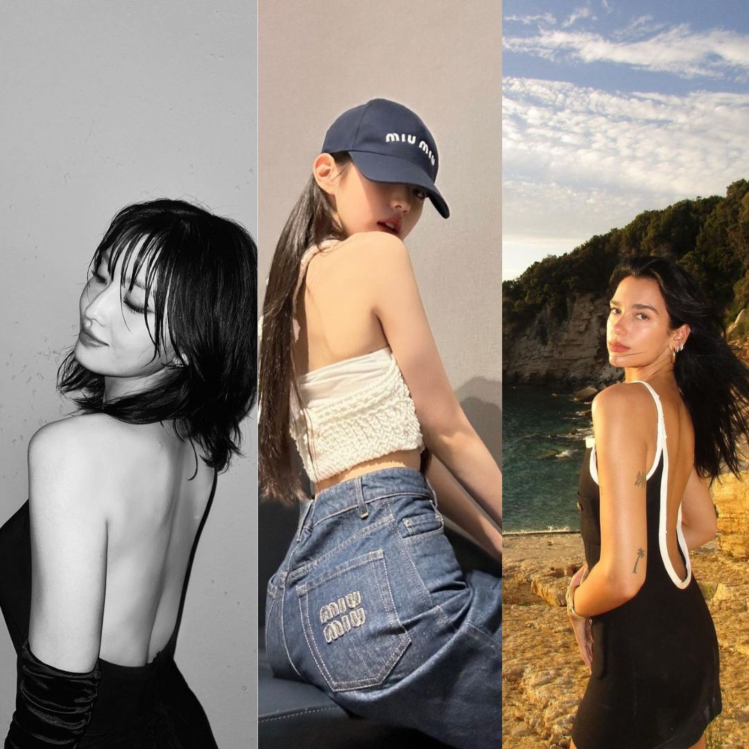 Làn da gợi cảm như Dua Lipa, Jihyo (TWICE) và Selena Gomez: chìa khóa tự tin diện đồ hở lưng 