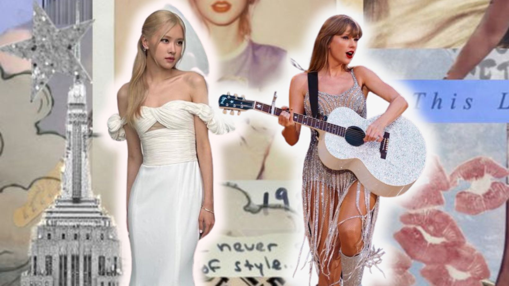 Khán giả mong chờ sự kết hợp giữa Rosé (Blackpink) và Taylor Swift