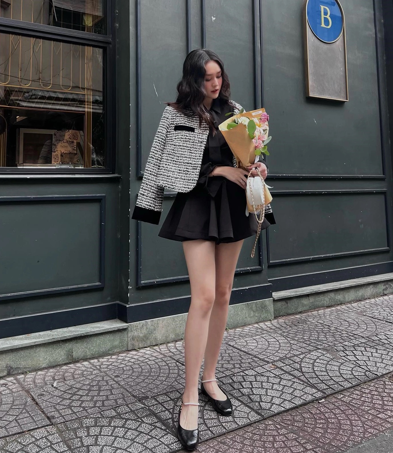 Áo khoác vải tweed được coi là 