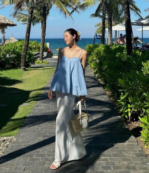 Phong cách thời trang sành điệu của Hoa hậu Lương Thuỳ Linh