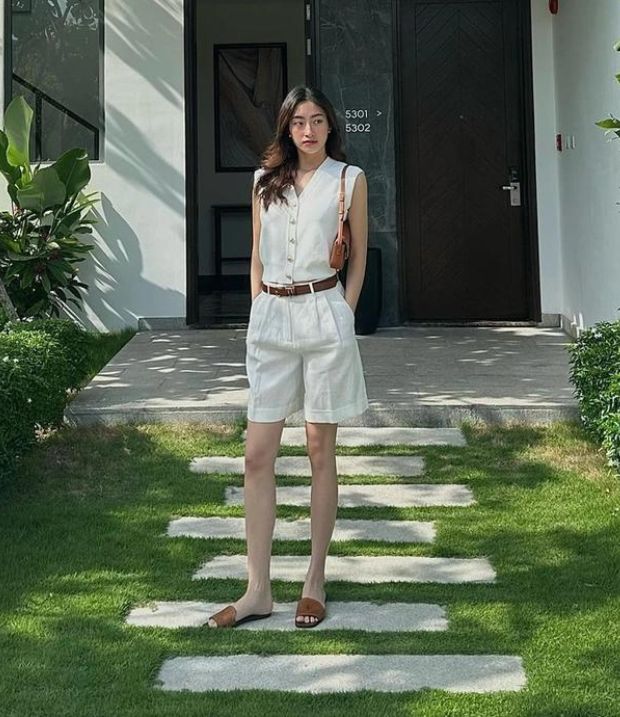 Phong cách thời trang sành điệu của Hoa hậu Lương Thuỳ Linh