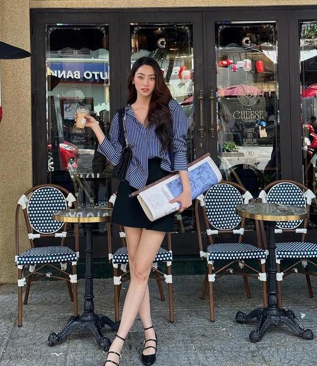 Phong cách thời trang sành điệu của Hoa hậu Lương Thuỳ Linh