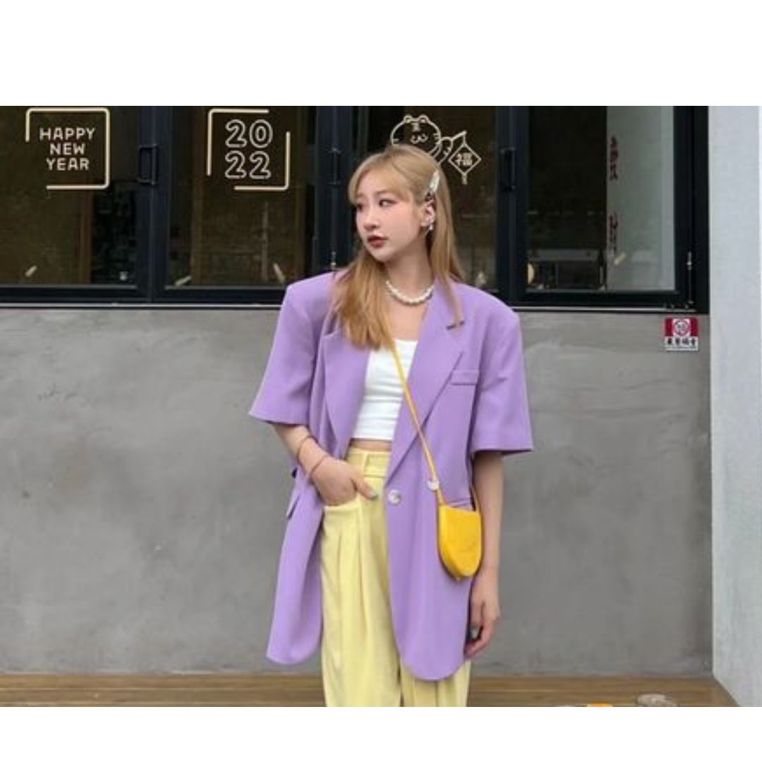 Biến hóa trẻ trung và thanh lịch với 10 cách diện áo blazer cộc tay