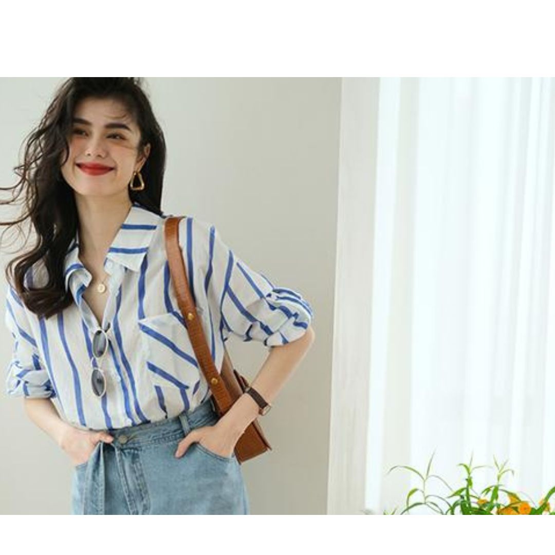 Chân váy denim + sơ mi: Combo hack tuổi vi diệu cho nàng công sở tuổi 30