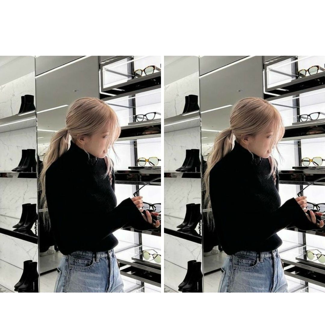 Rosé (BLACKPINK) gợi ý 4 bản phối cùng quần tây ống rộng hack dáng tuyệt đối