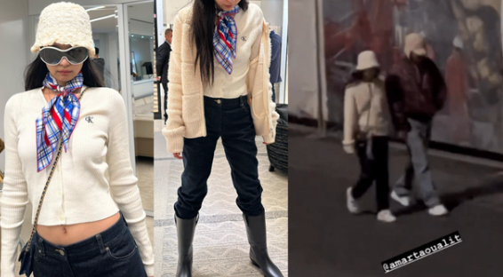 2 ngôi sao hàng đầu không ngần ngại nắm tay nhau giữa lòng Paris, Jennie còn tự mình đăng ảnh outfit, địa điểm trùng hợp với lịch trình tại đây