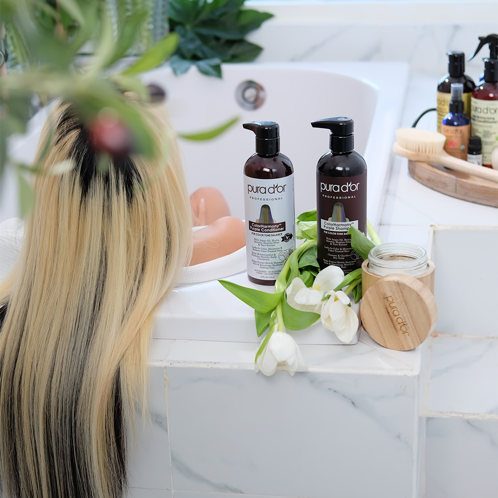 Thành phần chính - Điểm đặc biệt làm nên thương hiệu của dầu gội tím khử sắc tố vàng Pura D’or ColorHarmony Purple