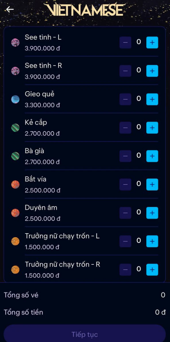 Tình hình bán vé concert của Hoàng Thùy Linh: Chưa sold-out bất kì hạng vé nào