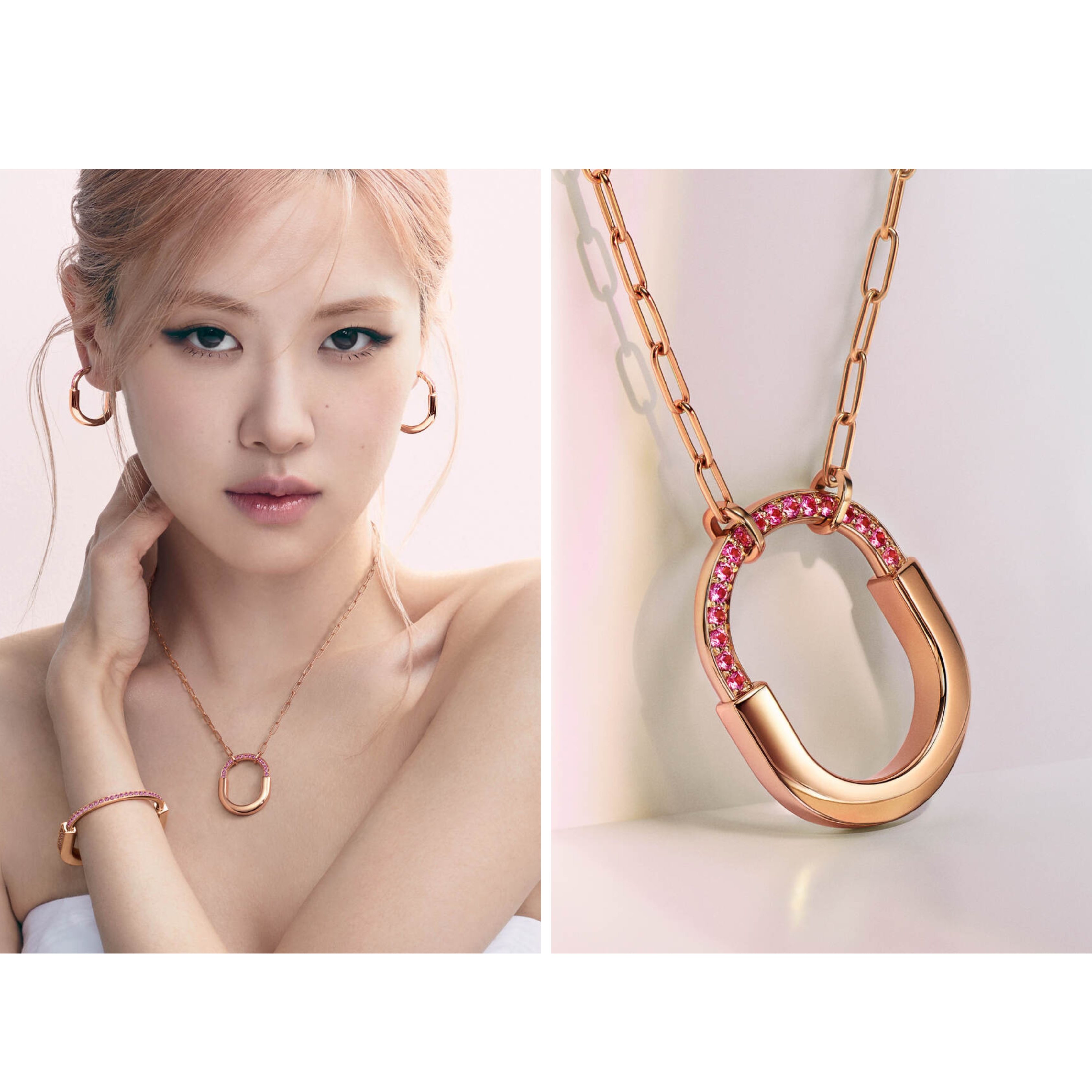 Rosé (BLACKPINK) là nguồn cảm hứng mới cho BST Tiffany Lock