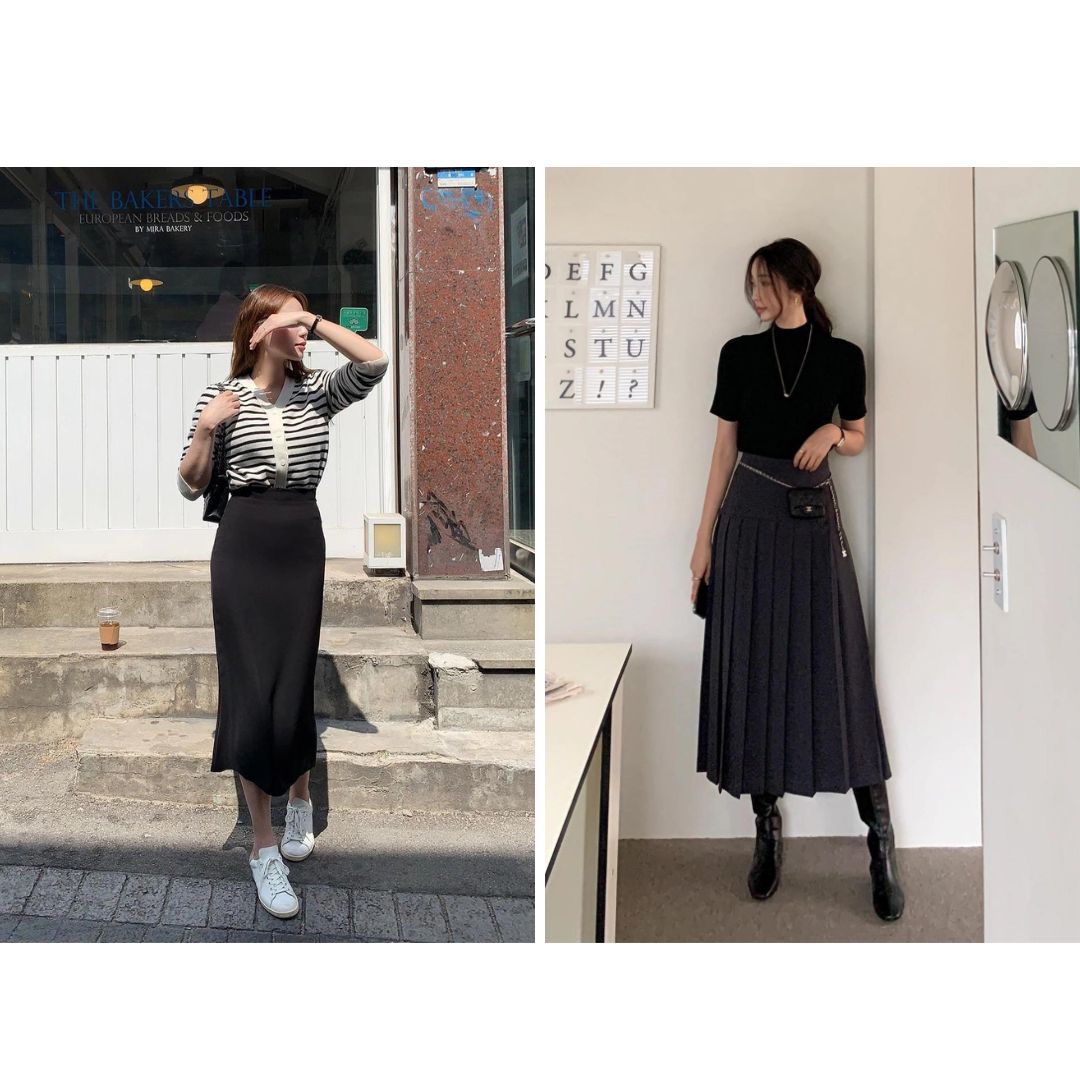 4 mẫu chân váy dài thanh lịch và tôn dáng đang thịnh hành