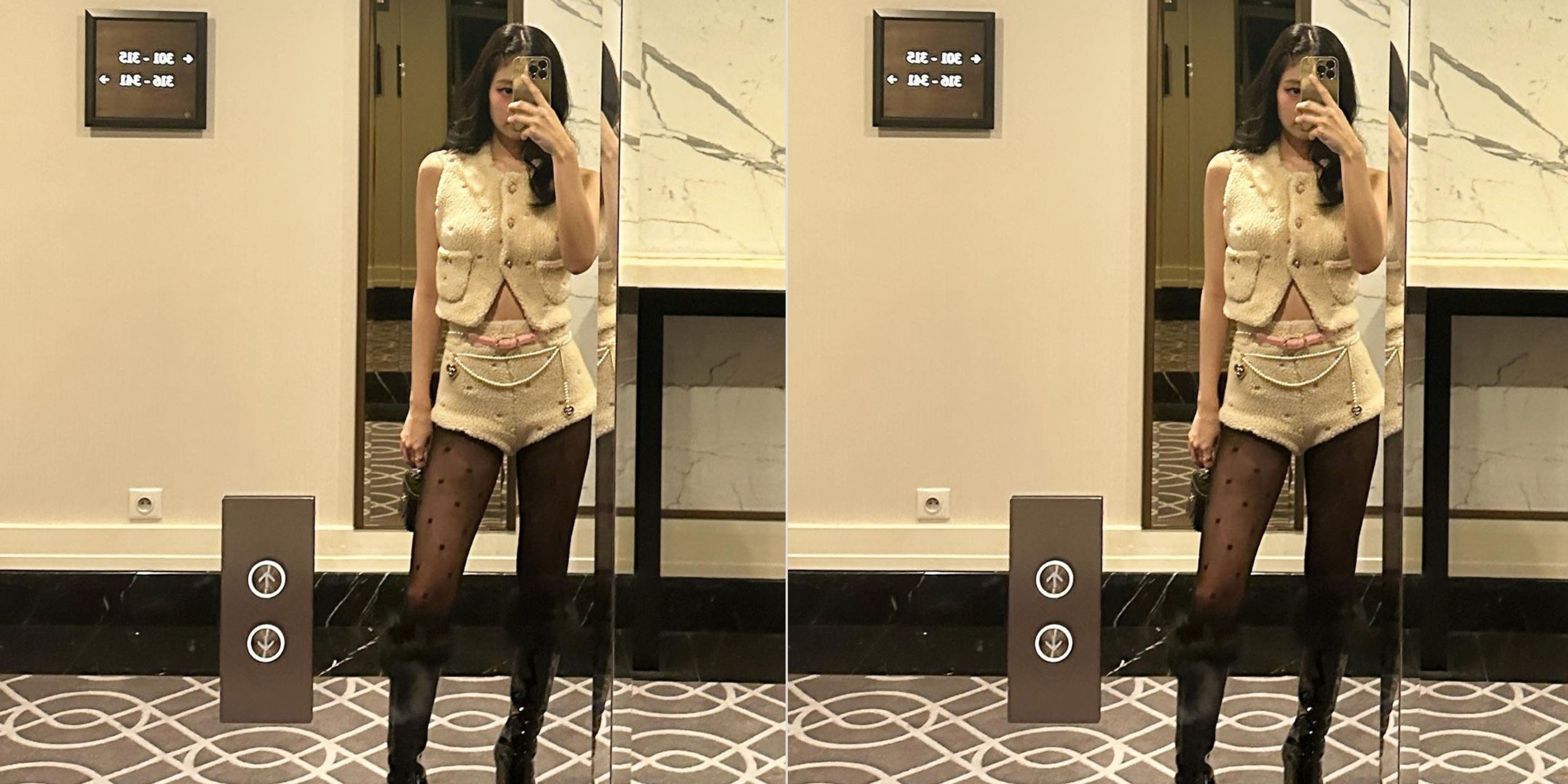 Cư dân mạng chê Jennie (BlackPink) mặc quần quá ngắn