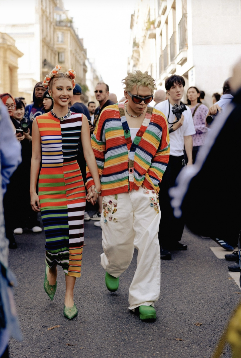 Quỳnh Anh Shyn hé lộ hậu trường dự Tuần lễ thời trang quốc tế