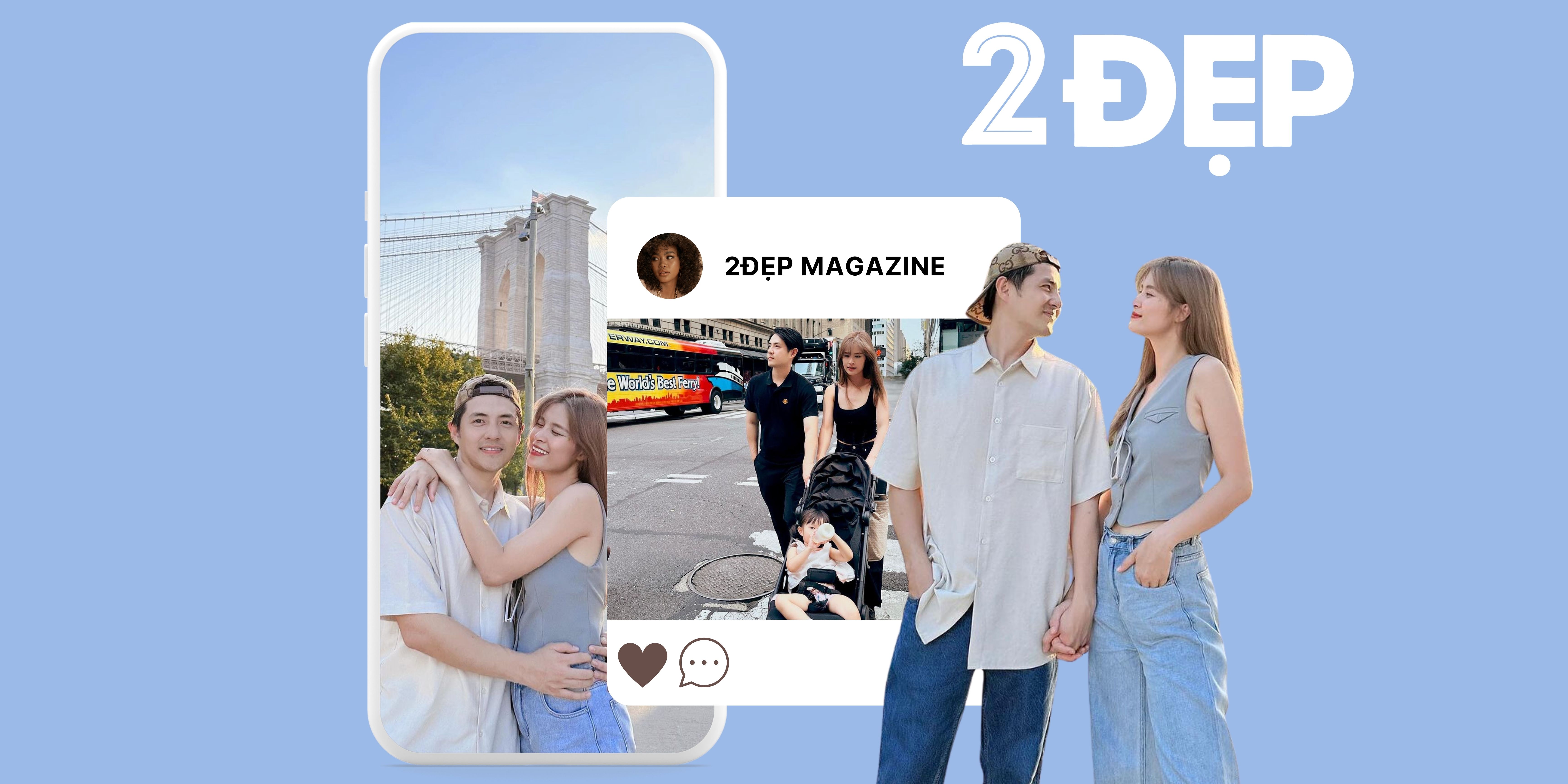 Gu thời trang đồng điệu của vợ chồng Đông Nhi - Ông Cao Thắng