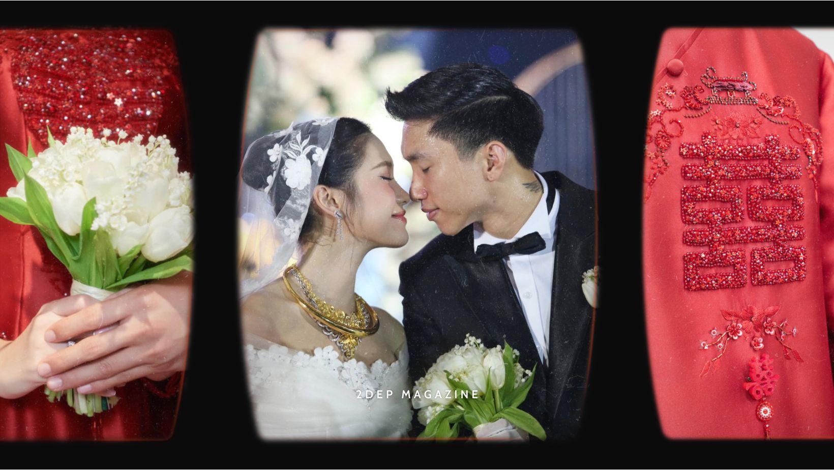 4 chi tiết ấn tượng trong đám cưới Đoàn Văn Hậu - Doãn Hải My