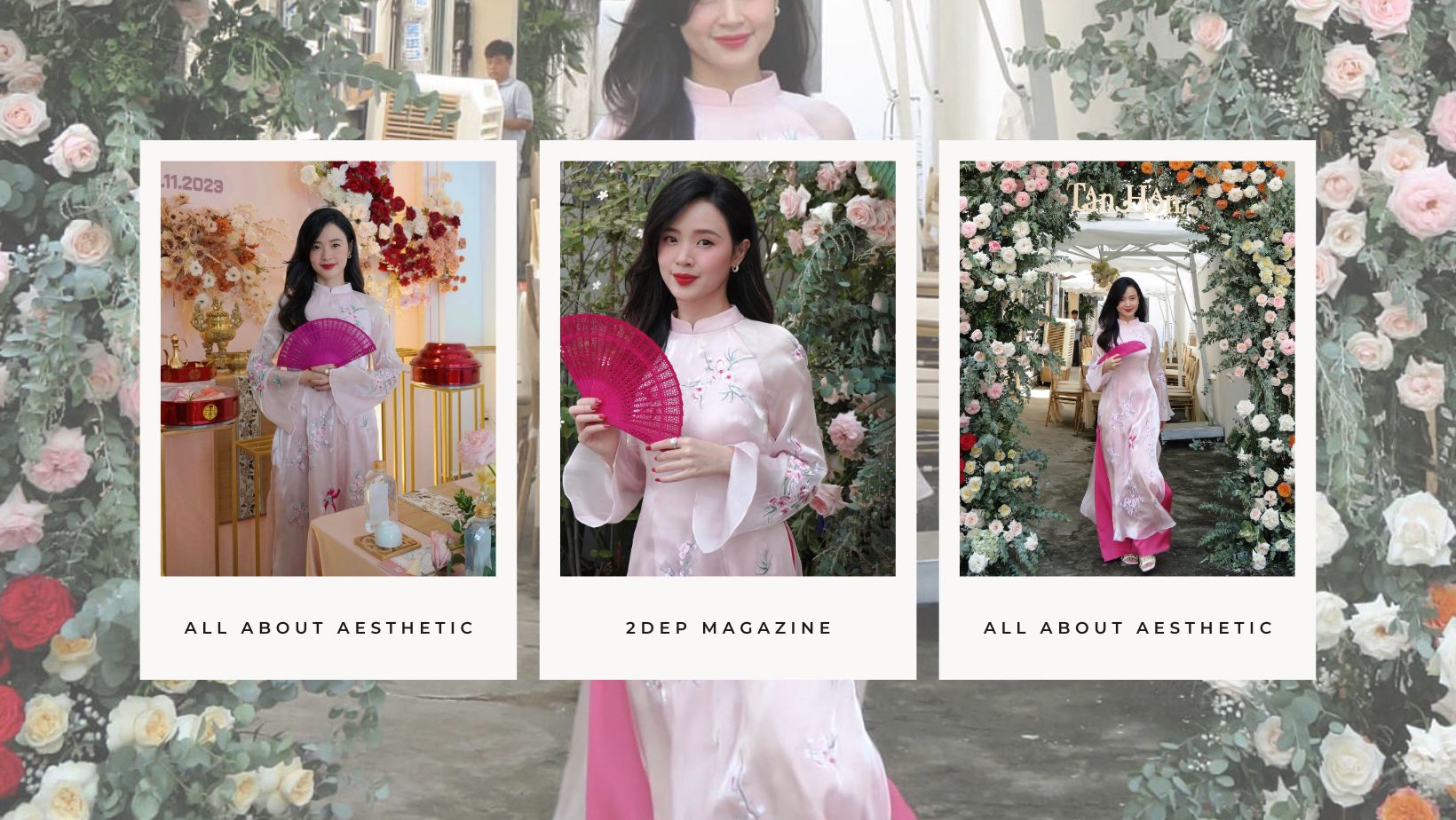 Midu diện áo dài như nàng thơ trong đám hỏi em trai