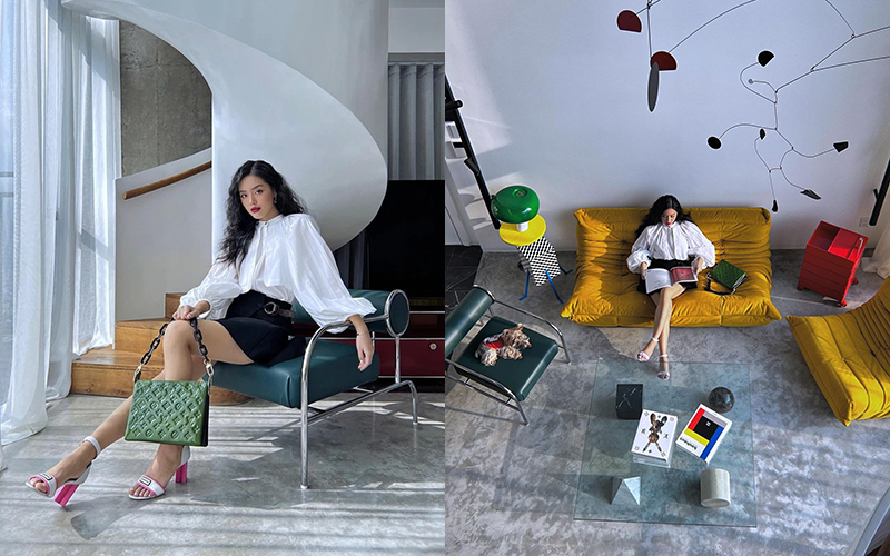 Cô em trendy khoe căn hộ duplex tiền tỷ: View "đỉnh của chóp", riêng phòng tắm đã tốn 1 tỷ