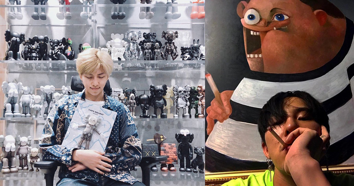 Bộ sưu tập tiền tỷ của các sao: RM sở hữu nhiều mô hình đắt đỏ, GD có bức tranh giá bằng 3 căn hộ