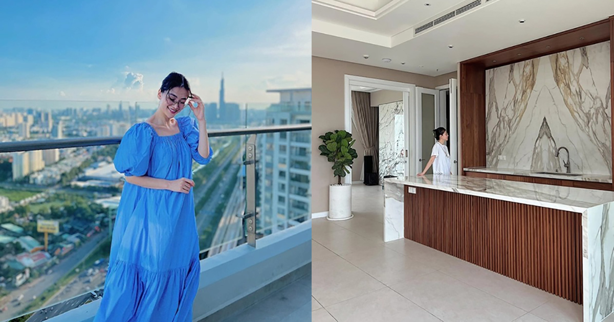 Hoa hậu Phương Khánh khoe penthouse ở tuổi 27: Không gian thoáng rộng, tầm view mãn nhãn