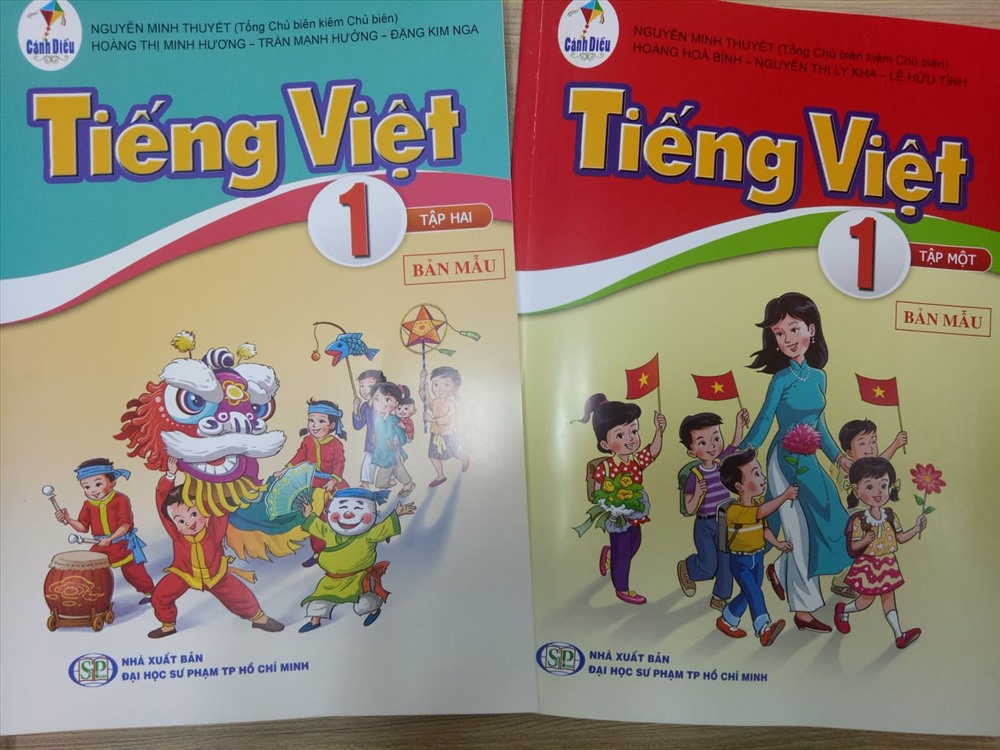 Chỉnh sửa sách Tiếng Việt lớp 1 bộ Cánh Diều
