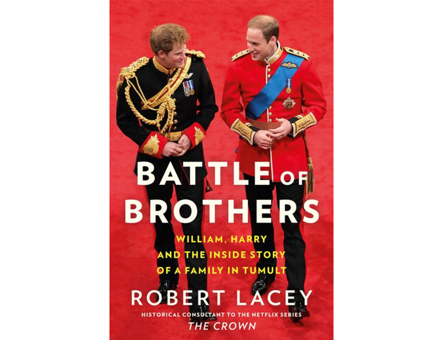 Cuốn sách mới phát hành của nhà tiểu sử Lacey - Battle of brothers