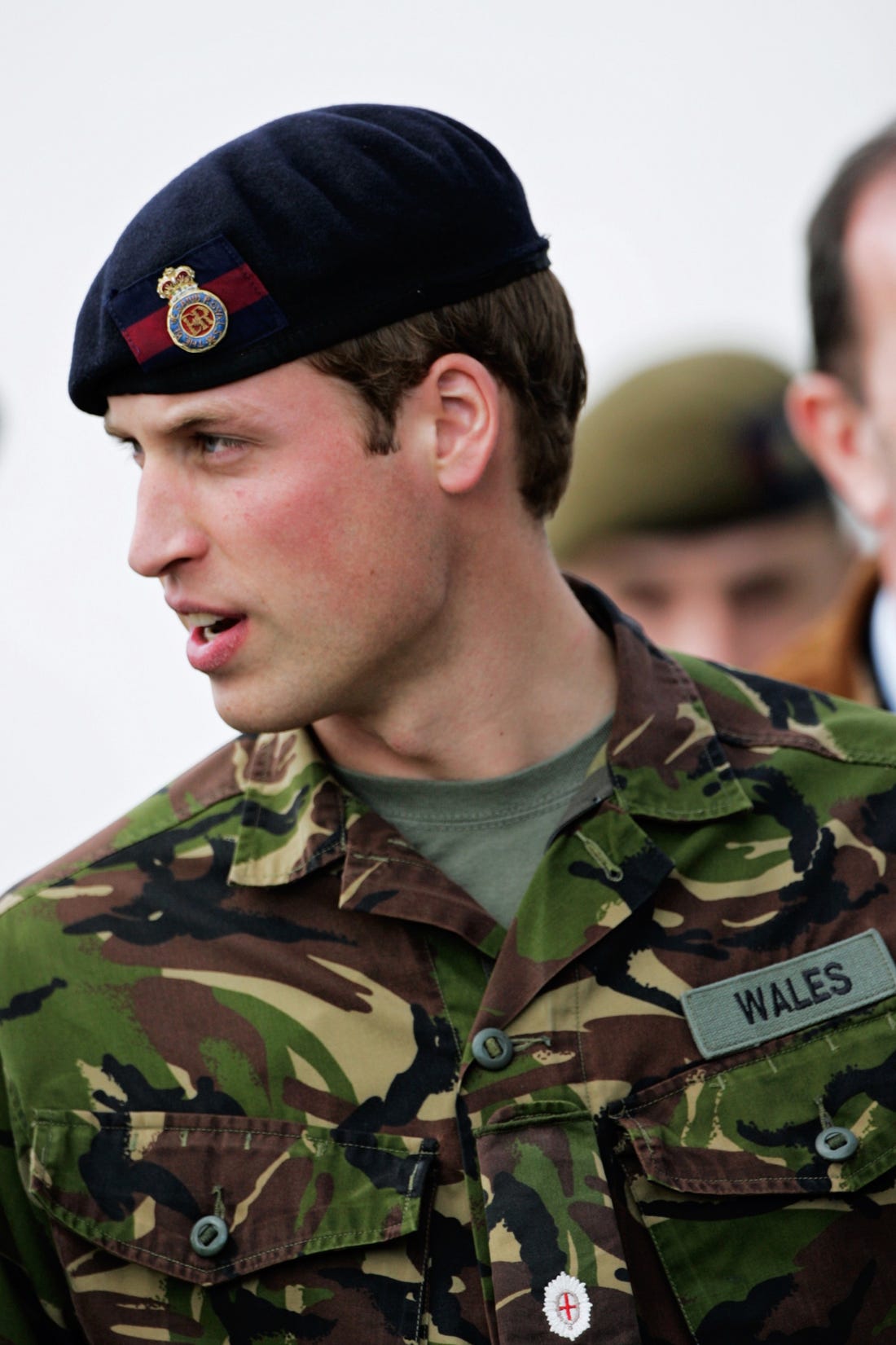 Hoàng tử William trong vai trò là Tổng tư lệnh năm 2007