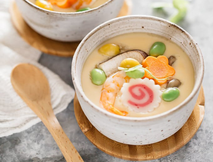 Cách làm món trứng hấp Chawanmushi chỉ trong 30 phút