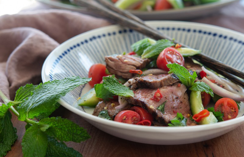Công thức salad kiểu Thái hoàn hảo cho tín đồ giảm cân