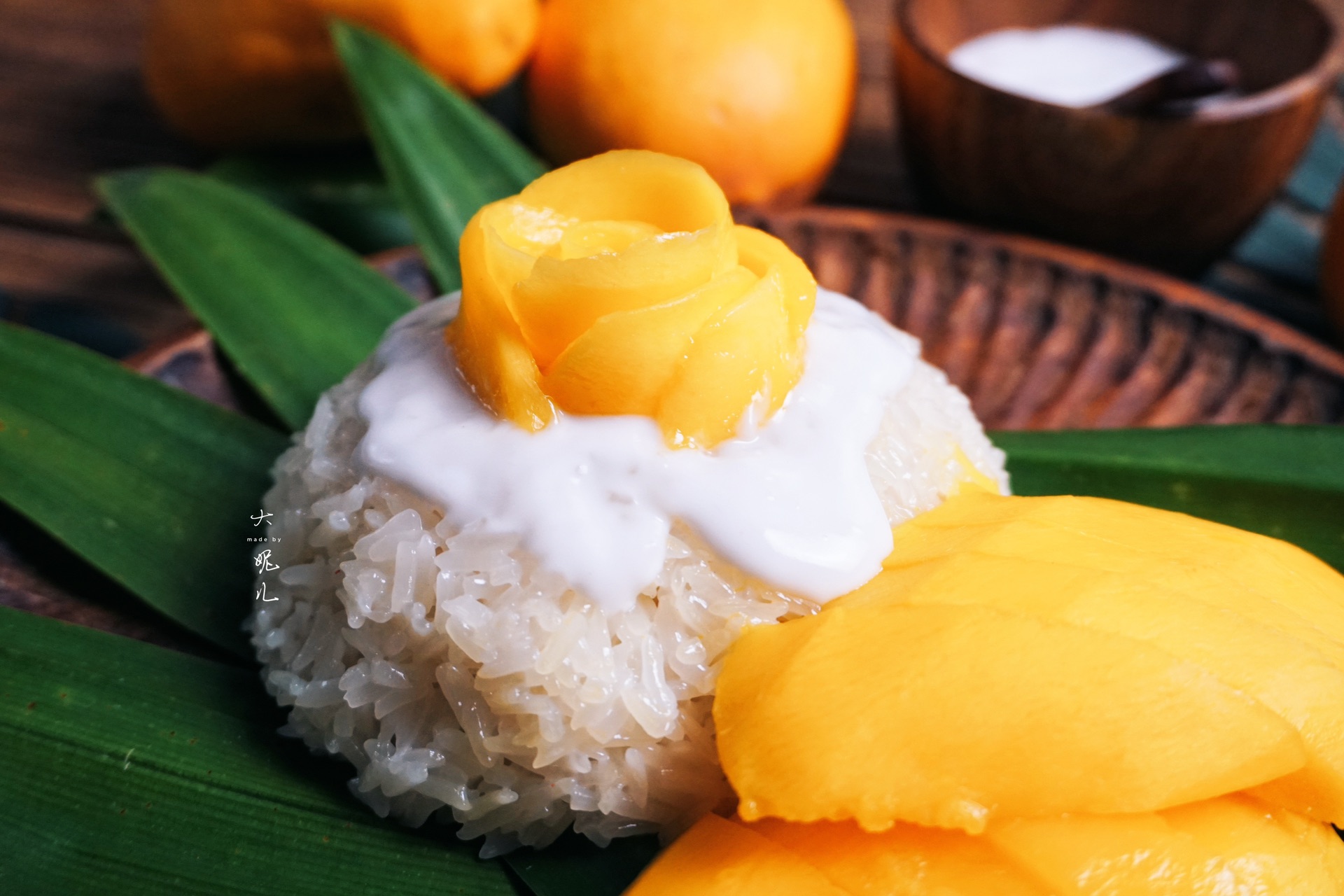 Cách làm xôi xoài chuẩn vị Thái thơm ngon không ngờ chỉ bằng lò vi sóng