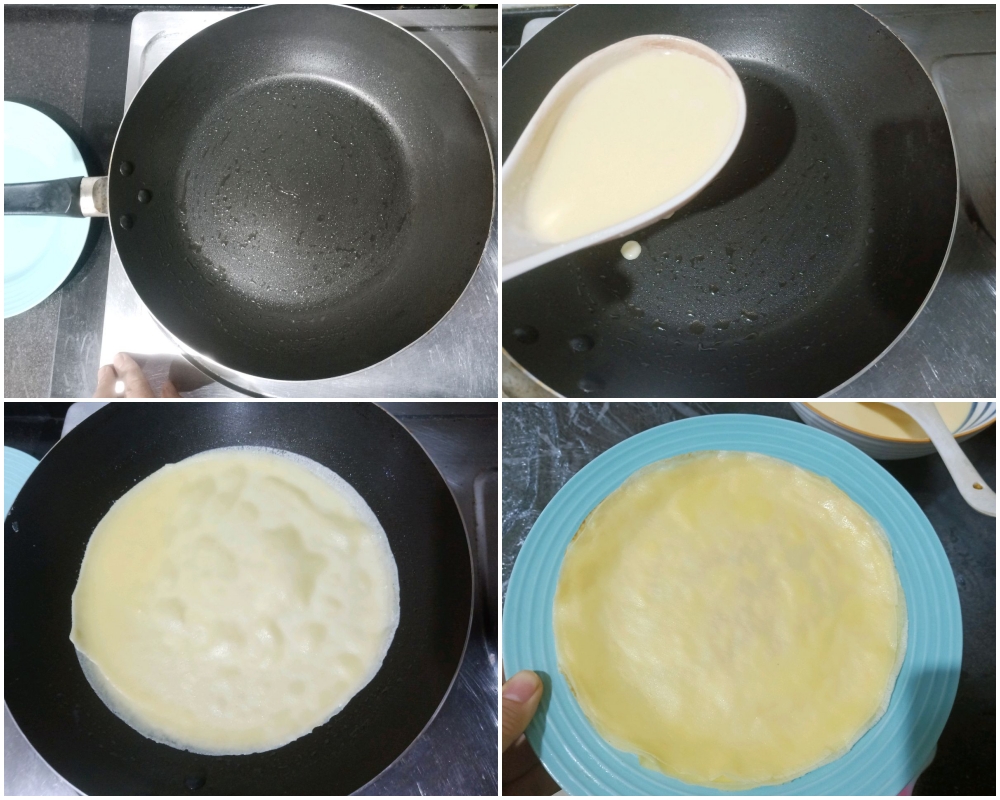 Cách làm bánh crepe cuộn kem tưởng khó mà hoá ra dễ không tưởng - Ảnh 4