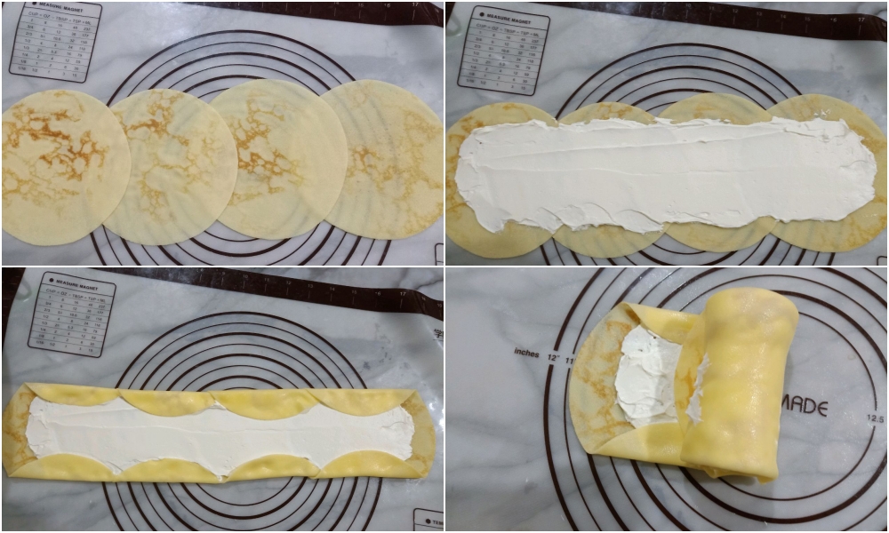 Cách làm bánh crepe cuộn kem tưởng khó mà hoá ra dễ không tưởng - Ảnh 6