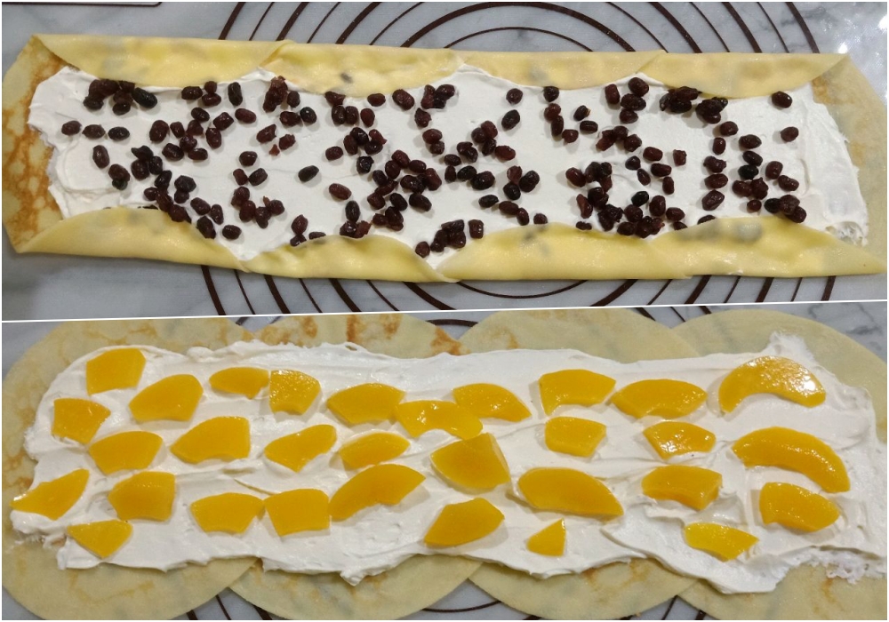 Cách làm bánh crepe cuộn kem tưởng khó mà hoá ra dễ không tưởng - Ảnh 7