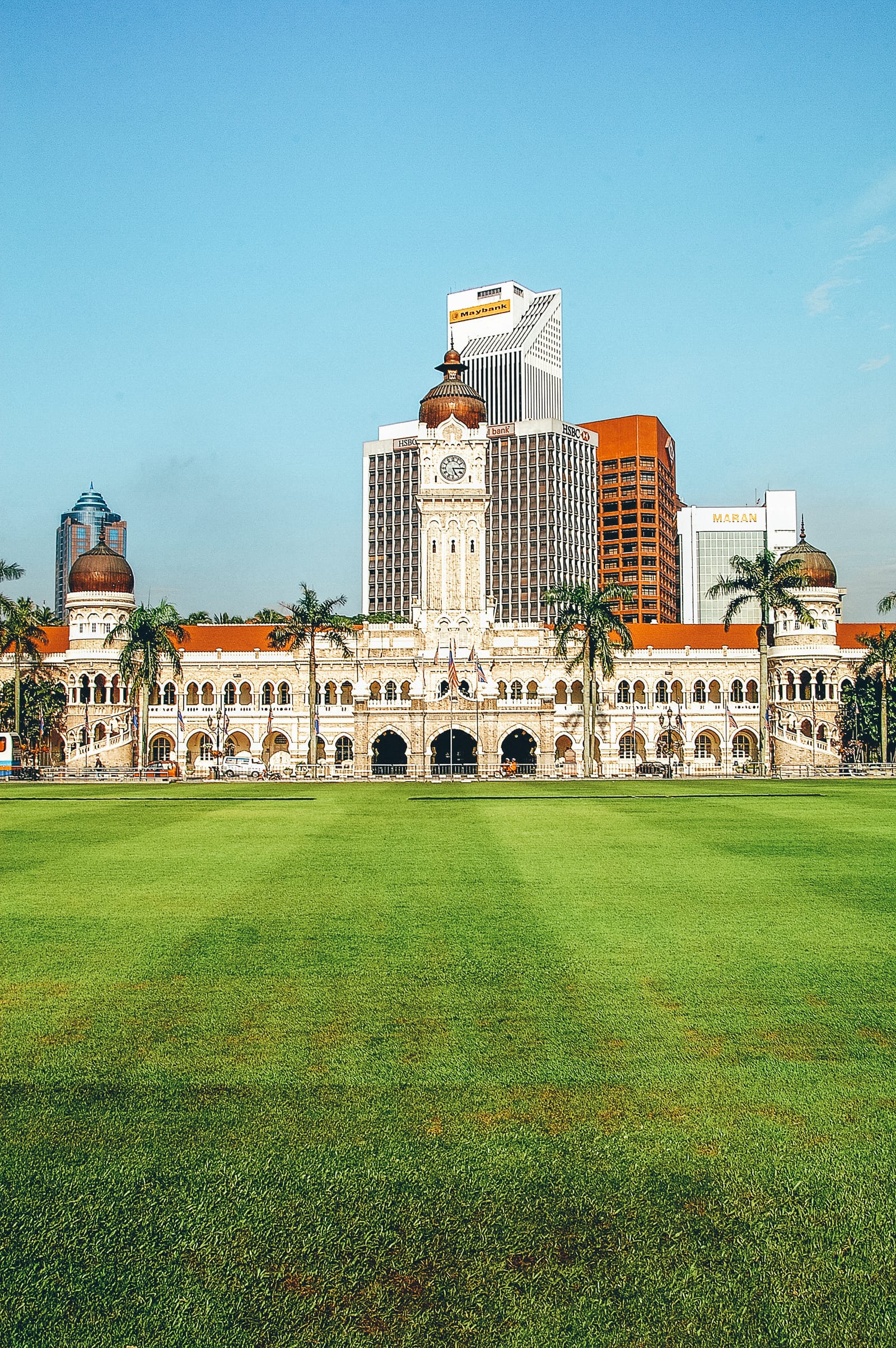 Tòa nhà Sultan Abdul Samad tinh tế - nơi bản Tuyên ngôn Độc lập của Malaysia được ký vào năm 1957.