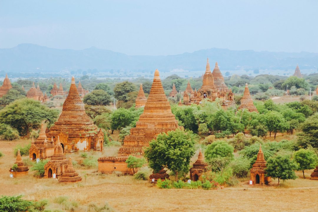 Những ngôi chùa ở Bagan.