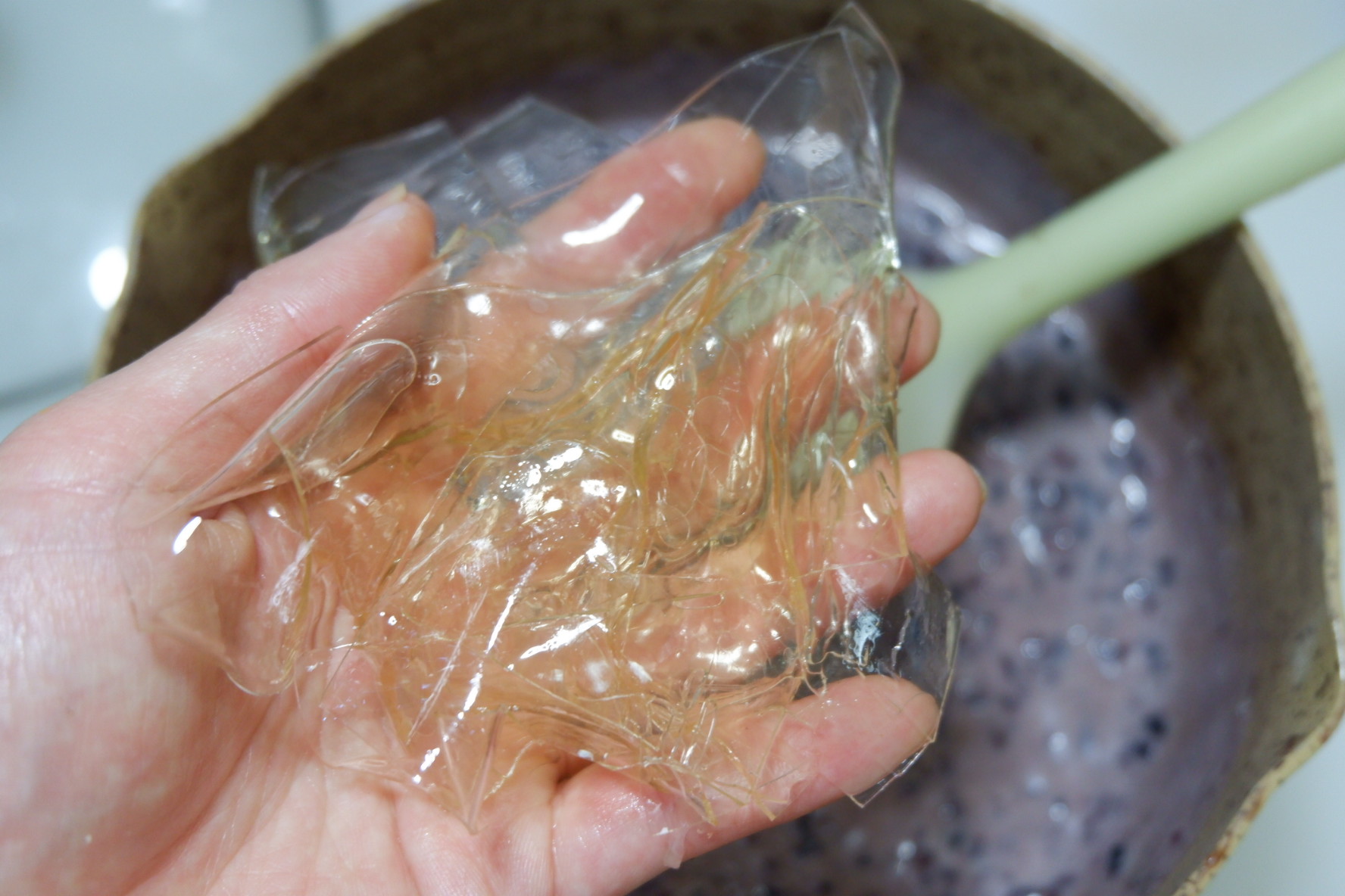 Cách làm thạch nếp cẩm cốt dừa lạ miệng cho ngày cuối hè - Ảnh 6