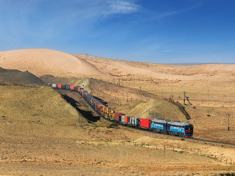 Đường sắt xuyên Mông Cổ từ Matxcova đến Bắc Kinh