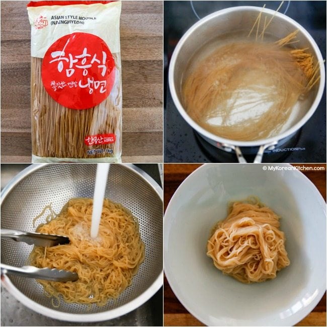 Cách làm mì lạnh Hàn Quốc chuẩn vị thơm ngon - Ảnh 3