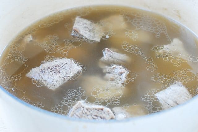 Cách nấu canh sườn bò Hàn Quốc nóng hổi vừa thổi vừa ăn cho ngày đông lạnh - Ảnh 5