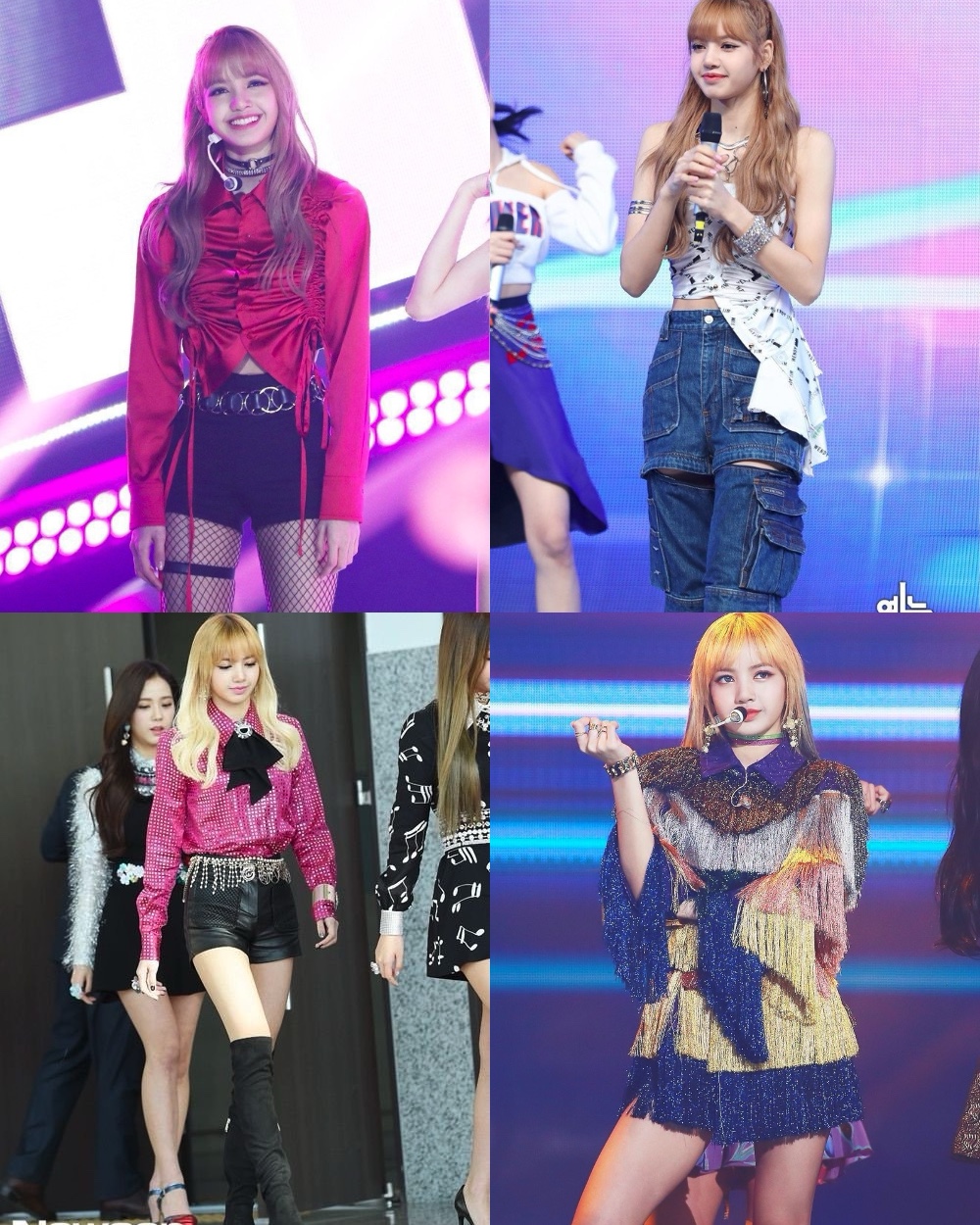 Những trang phục biểu diễn 'đi vào lòng đất' của Lisa khiến fan của cô nàng phải lên tiếng chỉ trích đội ngũ stylist của YG đang đối xử bất công với cô.