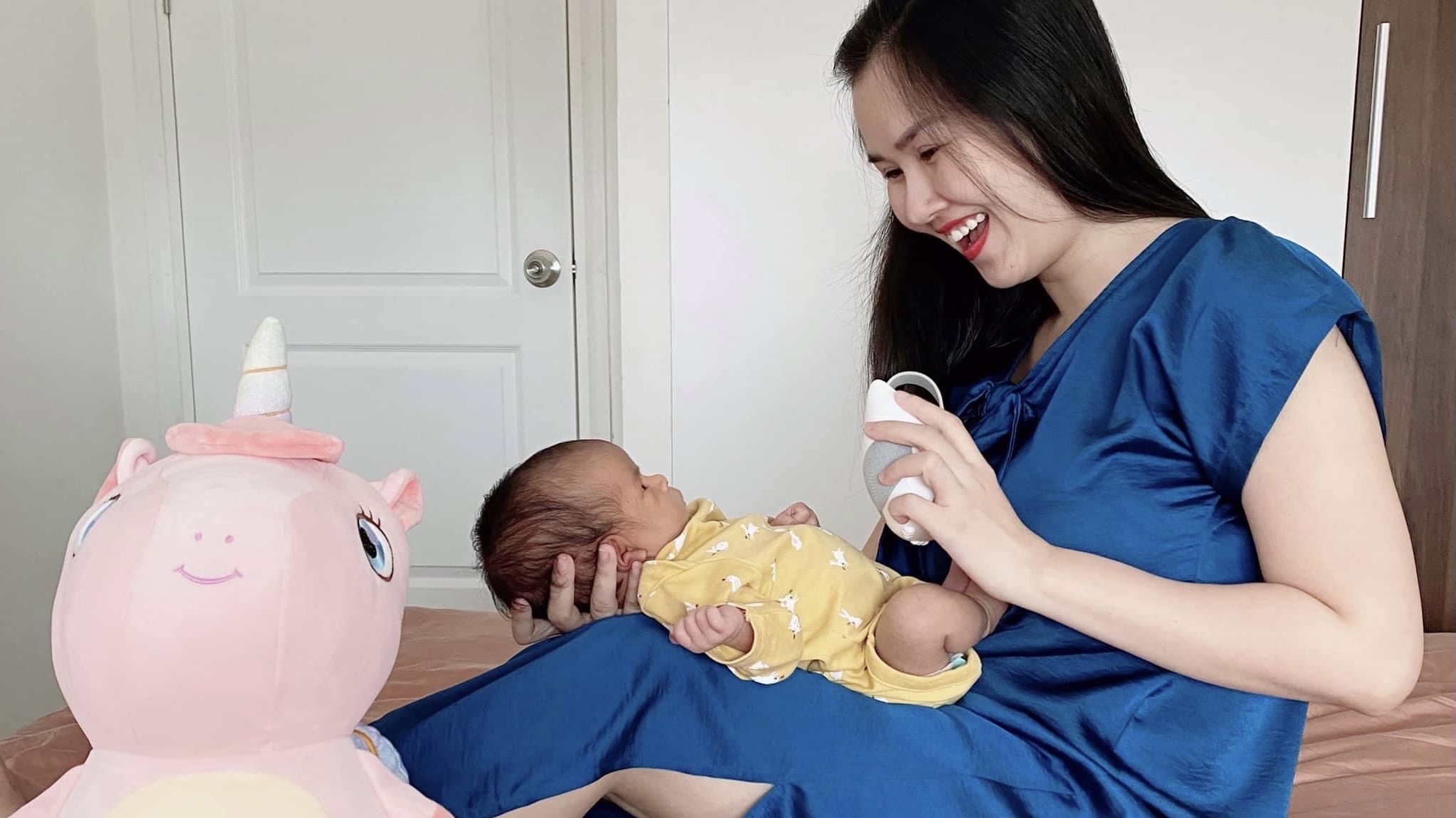 Võ Hạ Trâm chia sẻ bí quyết giảm size quần áo sau sinh, chẳng cần tập luyện