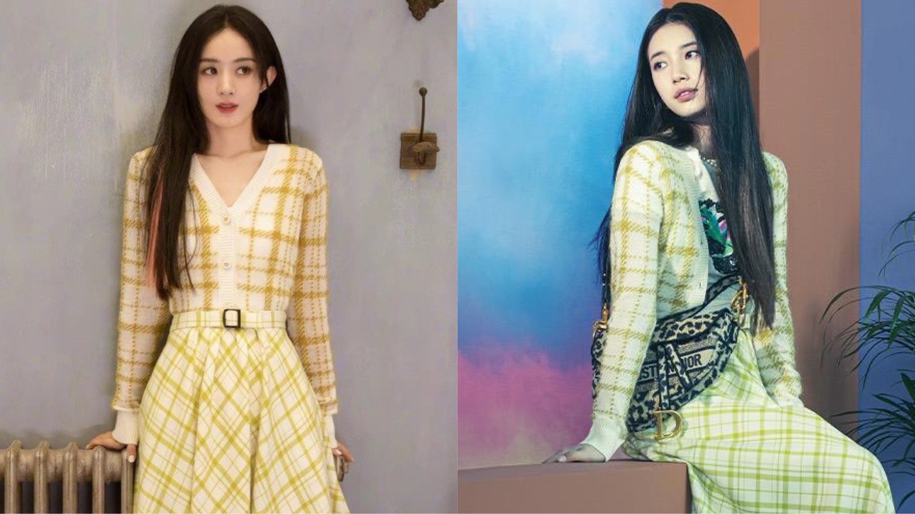 Triệu Lệ Dĩnh lại 'đụng hàng' Suzy nhưng thần thái lần này có lấn át 'tình đầu quốc dân'?